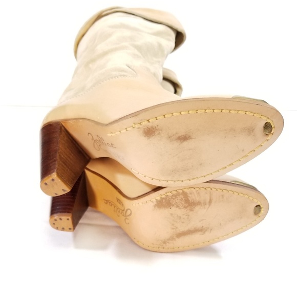 Vtg ZODIAC USA WOMEN'S 6.5M Leather & Suede Boots - Picture 8 of 8